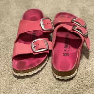 Birkenstock BIG buckle slides